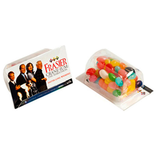 Biz Card Treats with Mini Jelly Beans